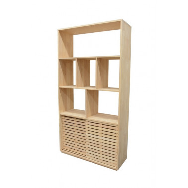 Bookshelf 2 sliding doors