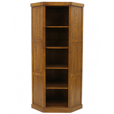 Modular corner bookcase