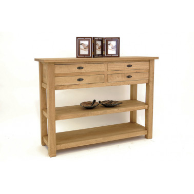 Console with 4 drawers